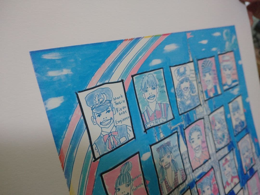 JUDY&MARY YUKI 東京ディズニーランド15周年記念アート(A4版)