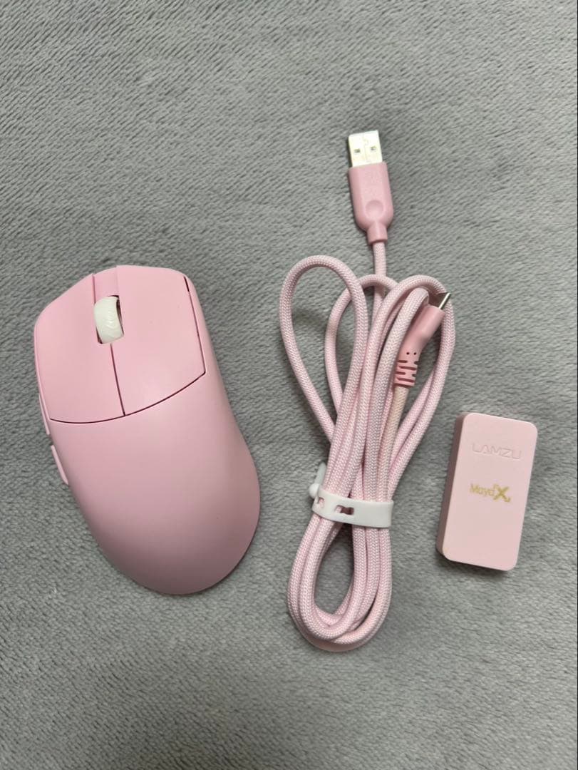 マウス・トラックボール Lamzu MAYA X pink
