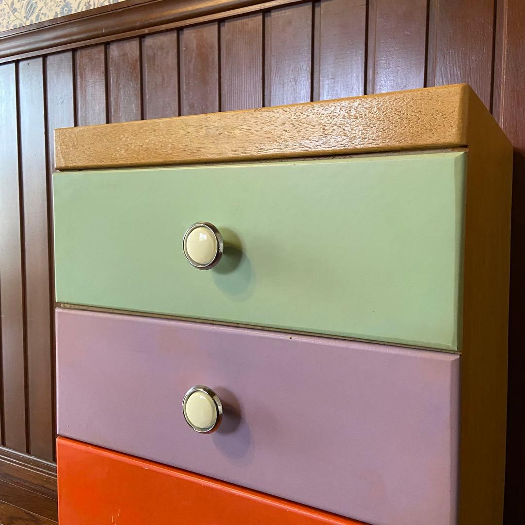 昭和レトロ　タンス　箪笥　レトロポップ　当時物