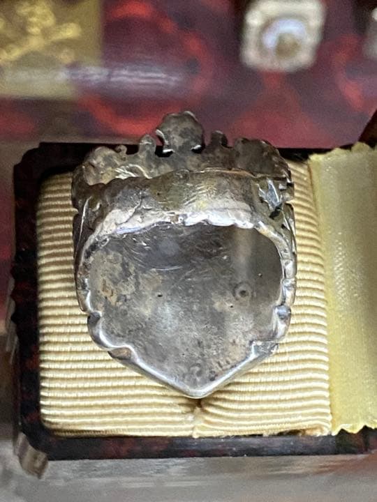 コレクション #34 vintage 40s' skull Mexican ring