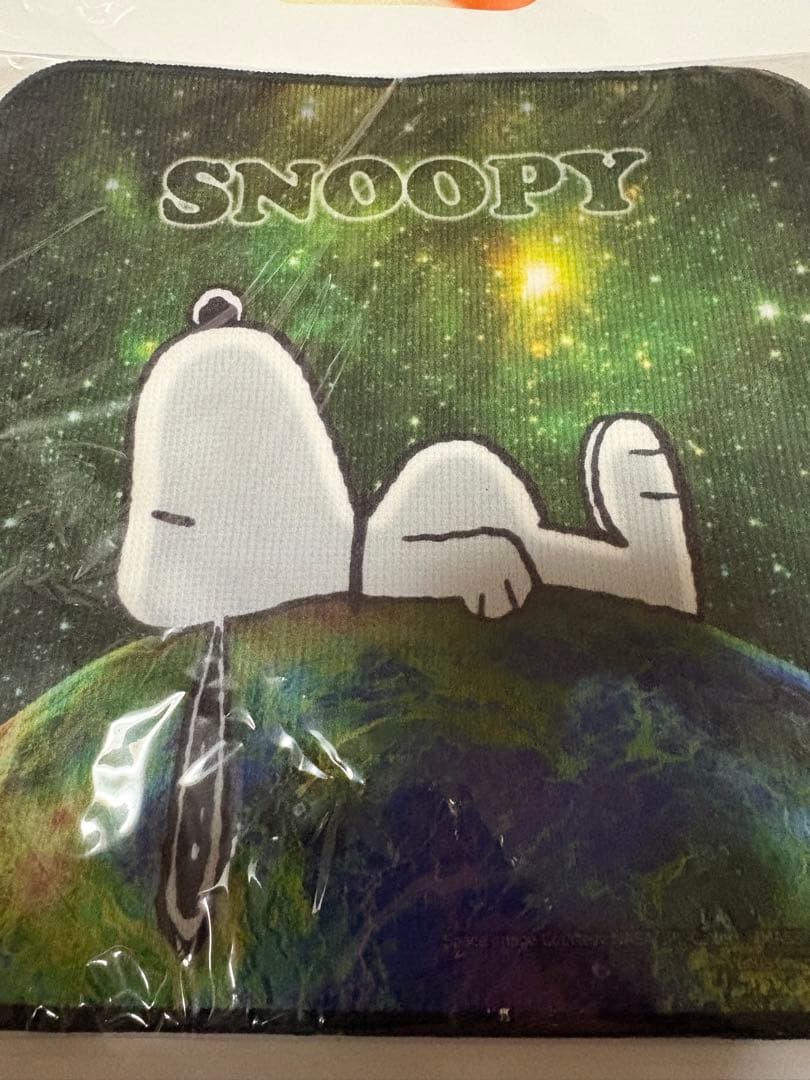 スヌーピー ハンカチ／希少 コレクター向け ※シミあり