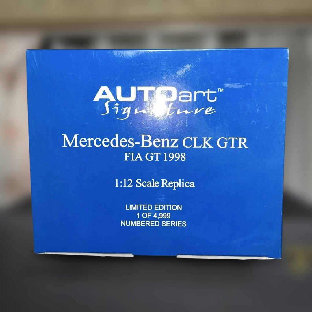 【絶版】オートアートMercedes-Benz CLK GTR 1/12スケール