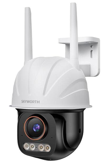 新品　800万画素 夜間フルカラーGoogleTV対応Skyworth防犯カメラ