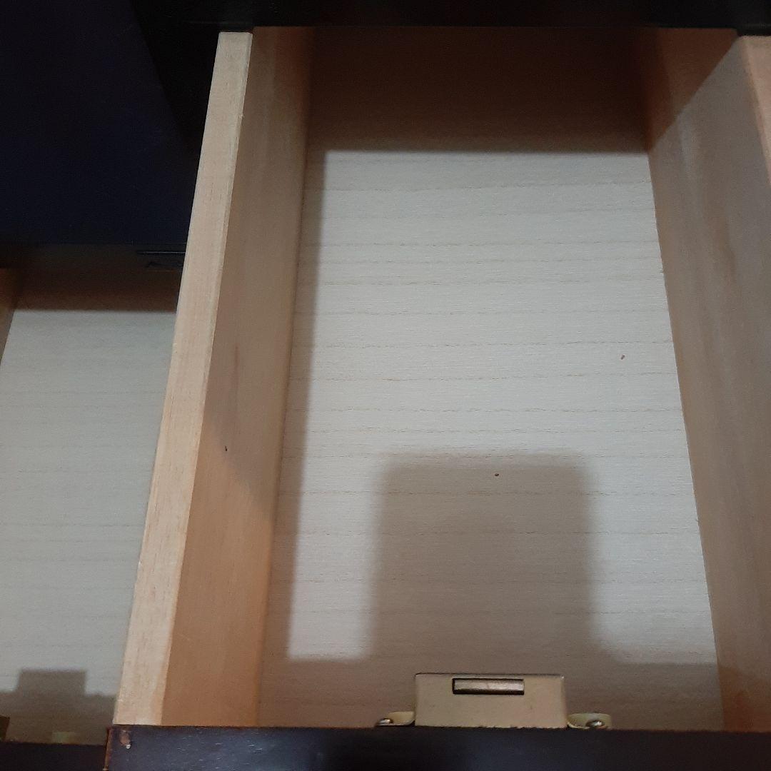 アンティーク家具 階段箪笥 鍵付き 74×76×45 右上がり