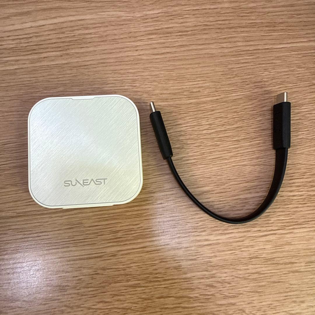 (新品同様)SUNEAST Eclipse E40 4TB ホワイト