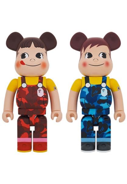 2体セット 1000％ BE@RBRICK ベアブリック ペコちゃん ポコちゃん