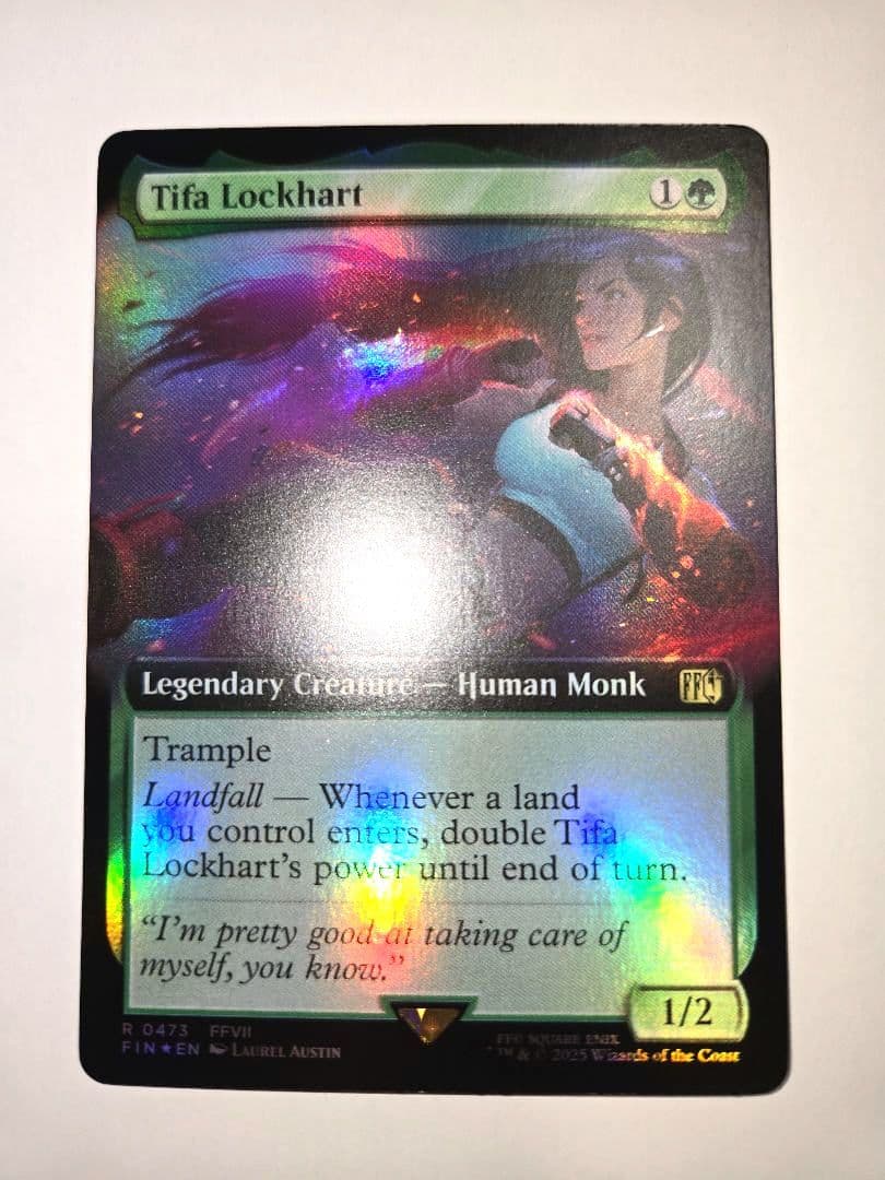 ラスト一枚【Foil】(473)■拡張アート■ティファ・ロックハート　英語版