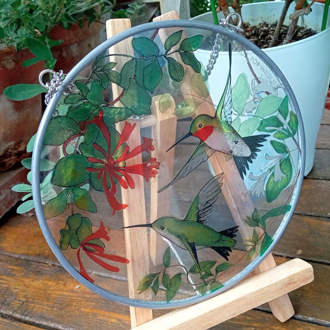 トロント・ステンドグラス Hummingbird ハミングバード ハチドリ