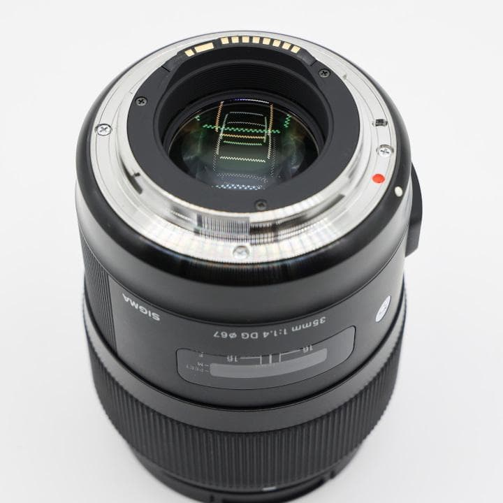 キアノン用 SIGMA 35mm F1.4 DG HSM Art レンズ
