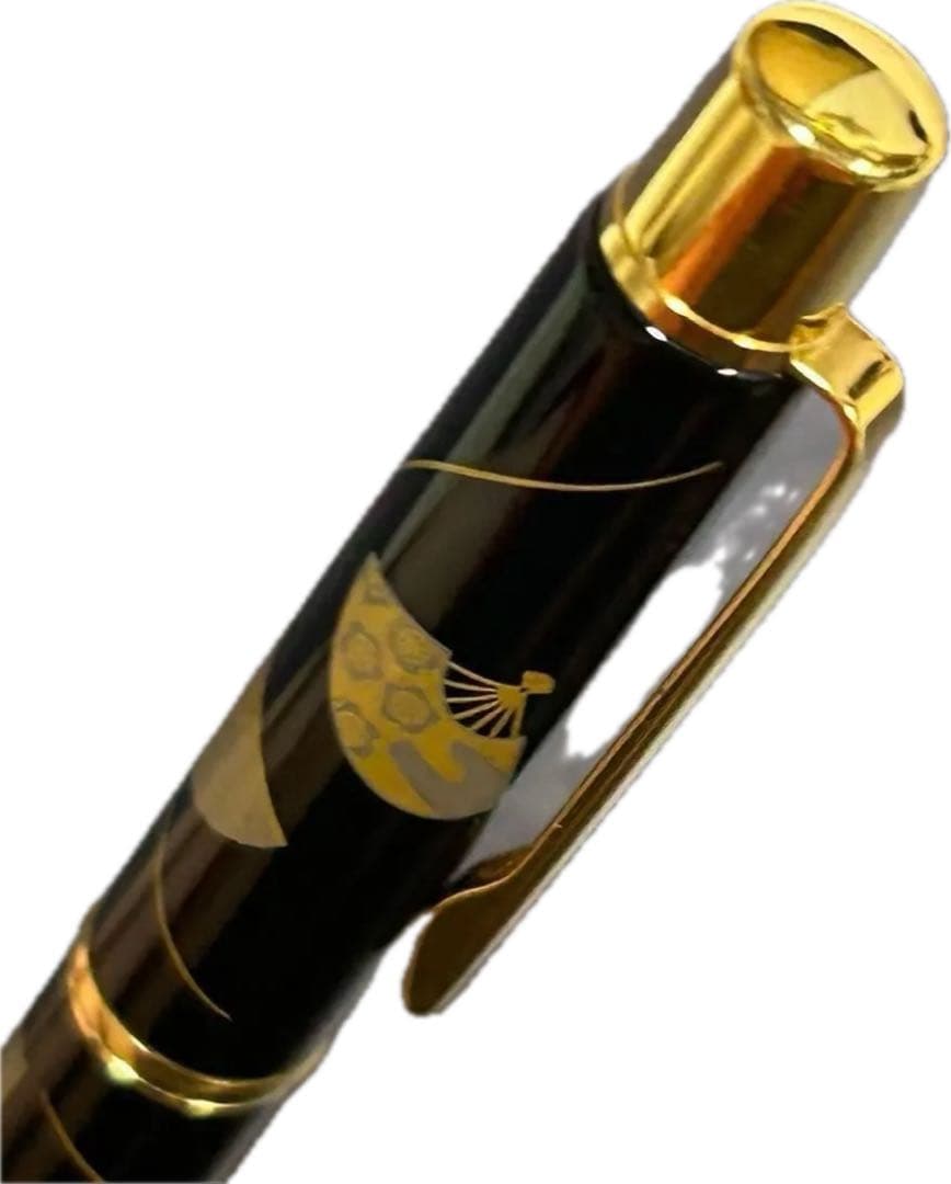 PILOT パイロット　平蒔絵　ボールペン　ブラック