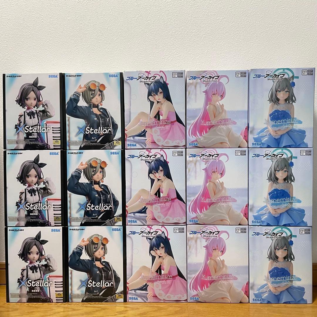 シロコ　ホシノ　セリカ　海老塚智　ルバ　フィギさし