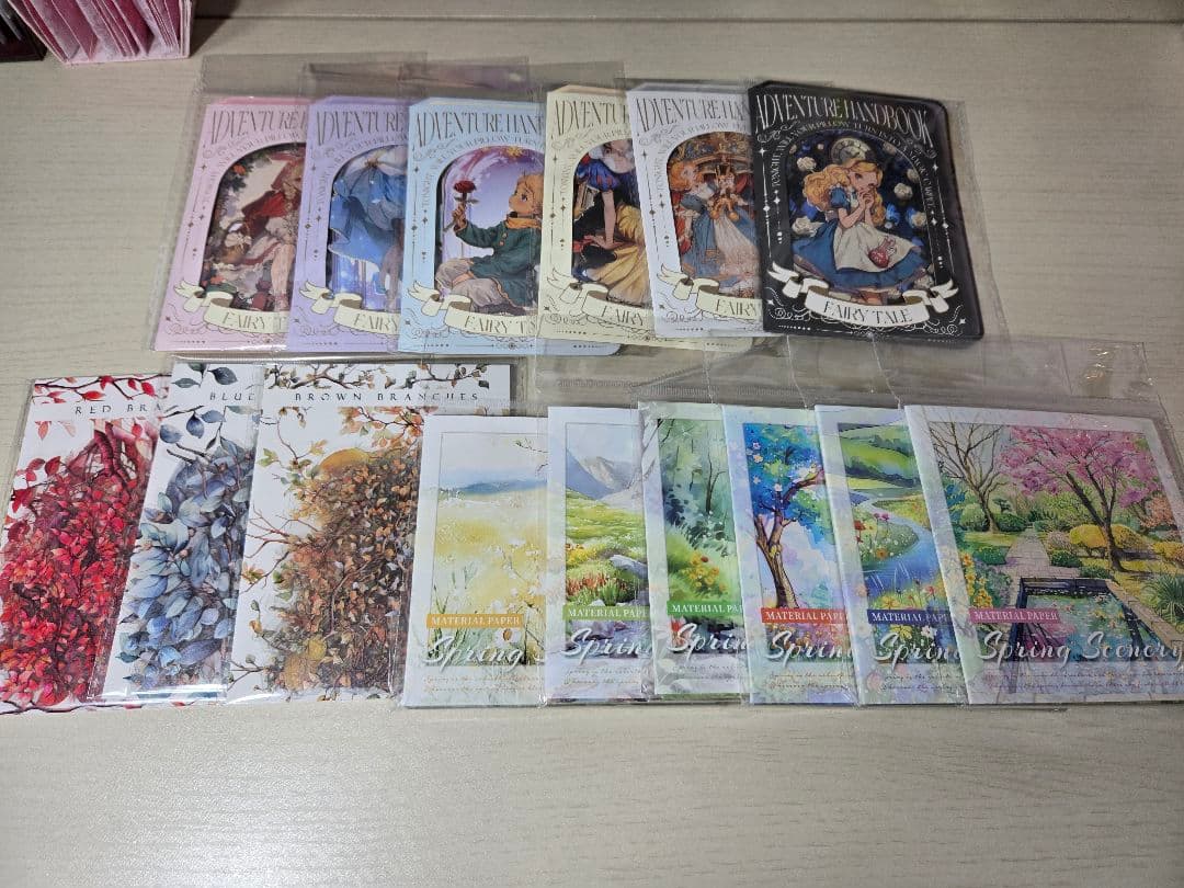 海外マステ　コラージュ素材　PETシール　豆本　人物　まとめ売り