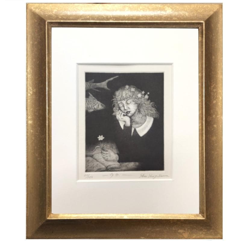 ☆早川 尚☆「ーゆめ－」銅板画　八ツサイズ　ED20/150　未使用!