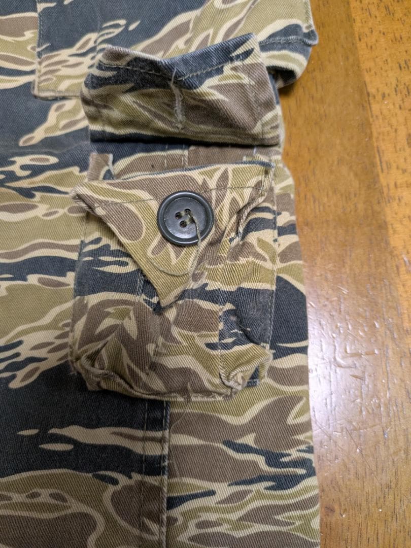 タイガーストライプ迷彩服上下セット