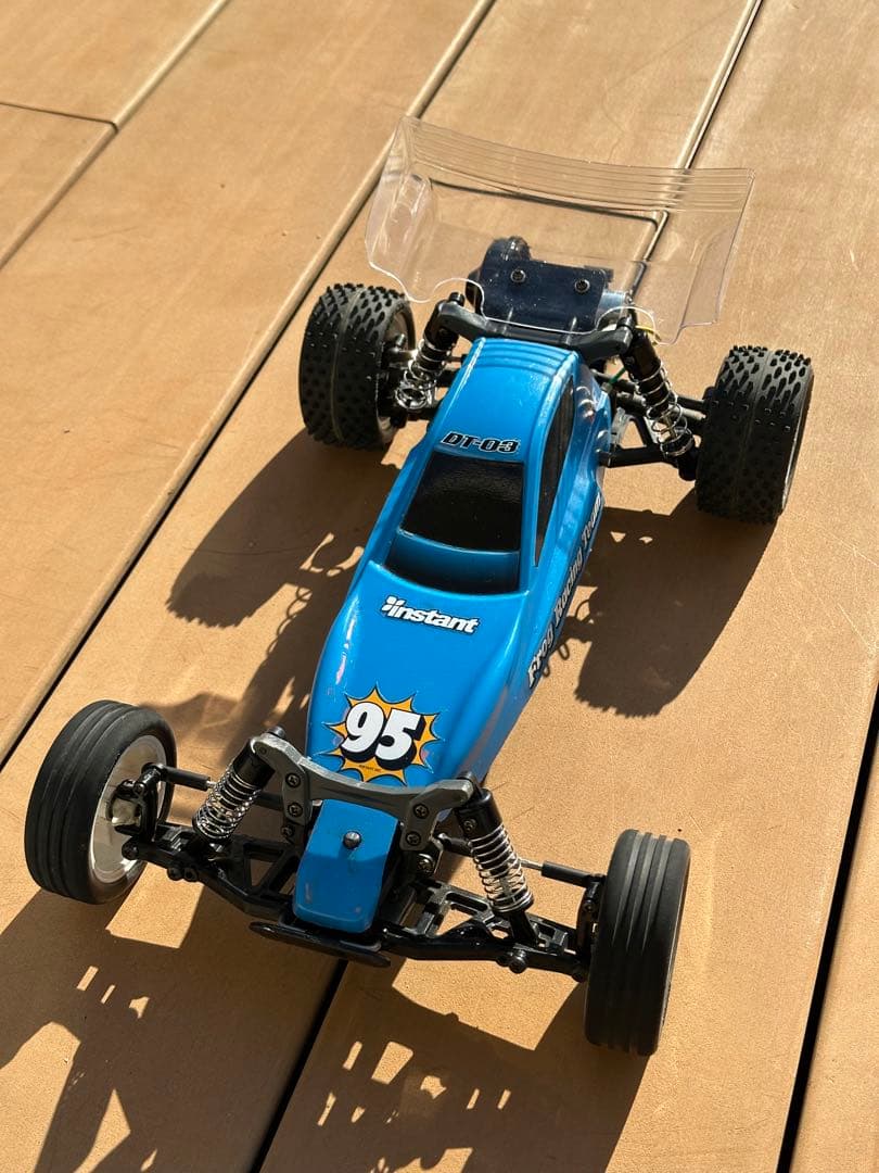 タミヤ　DT-03ラジコン　ネオマイティーフロッグ