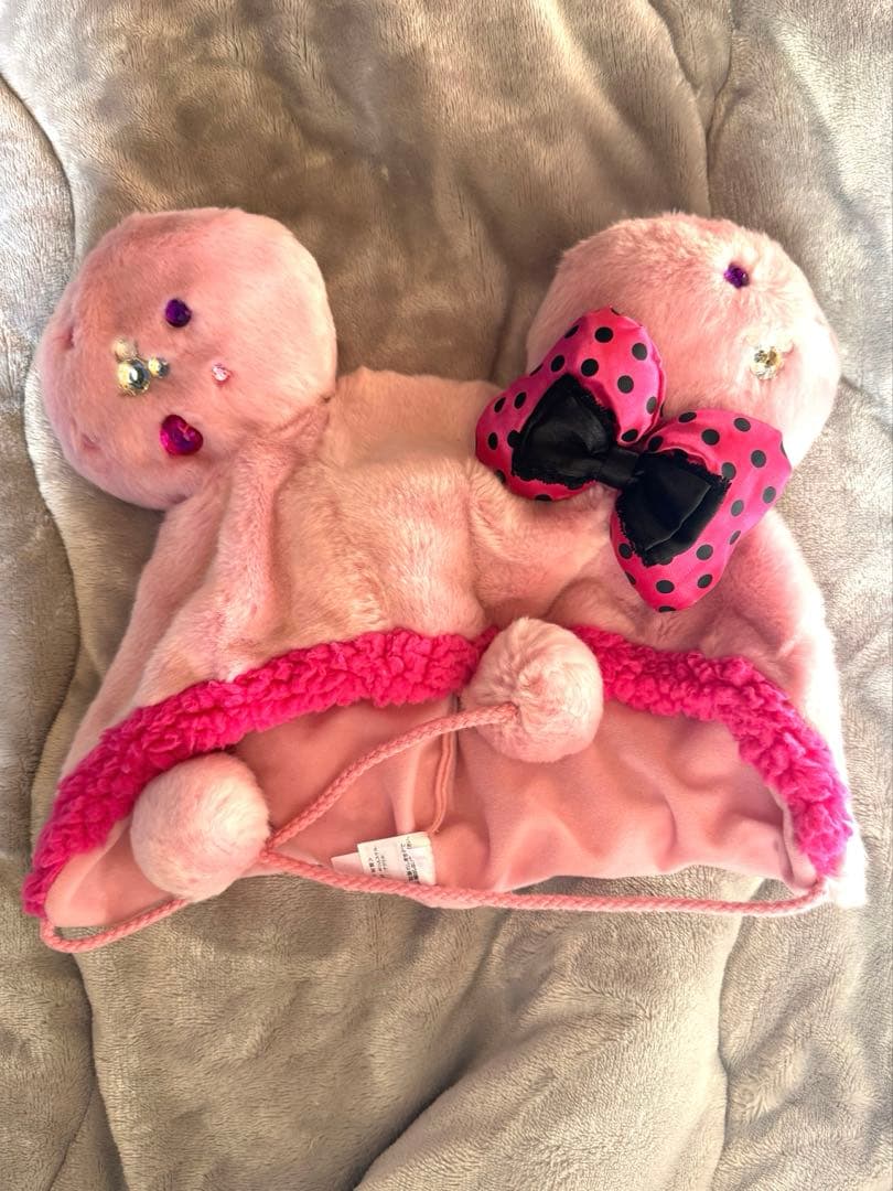 ディズニー ファンキャップ ミニー ピンク