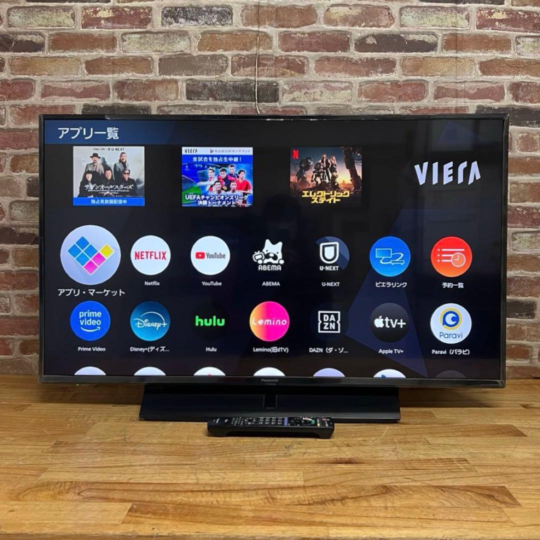 パナソニック 43V型 4K 液晶テレビ スマートビエラ TH-43HX850