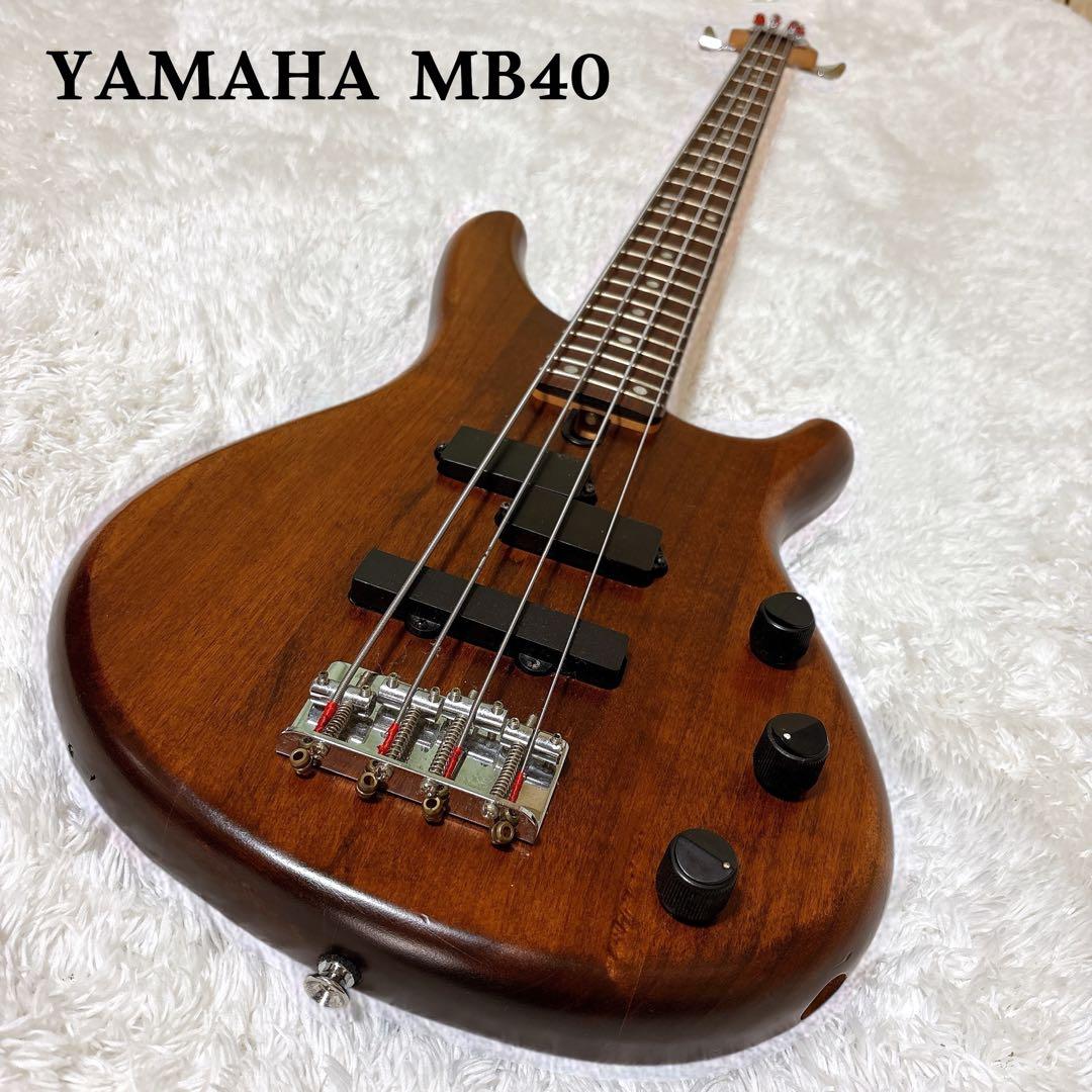 YAMAHA MB40 エレキベース 4弦 ブラウン 動作確認済み 初心者向け