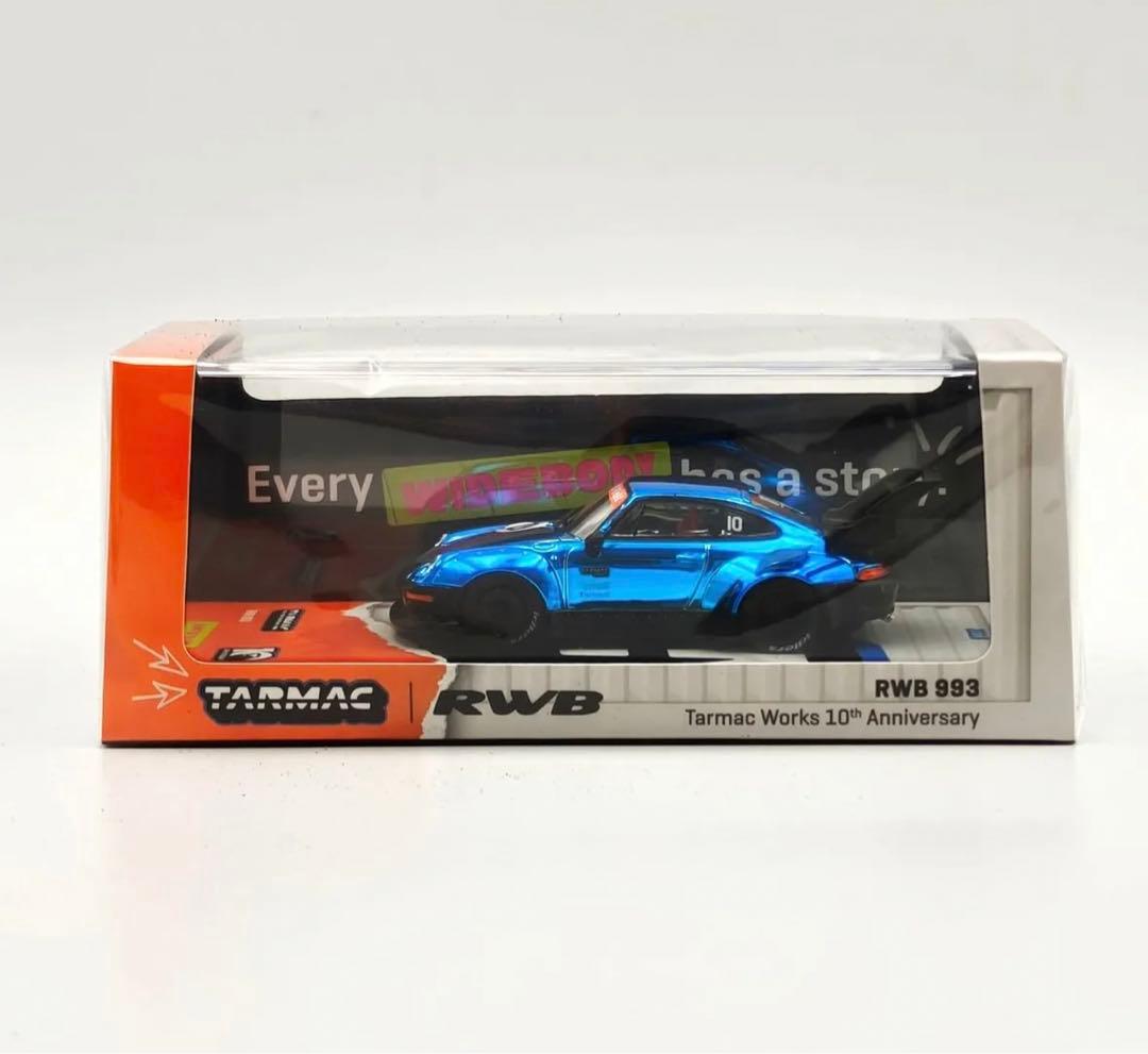 ターマックワークス　10周年　クロームブルー5台セット