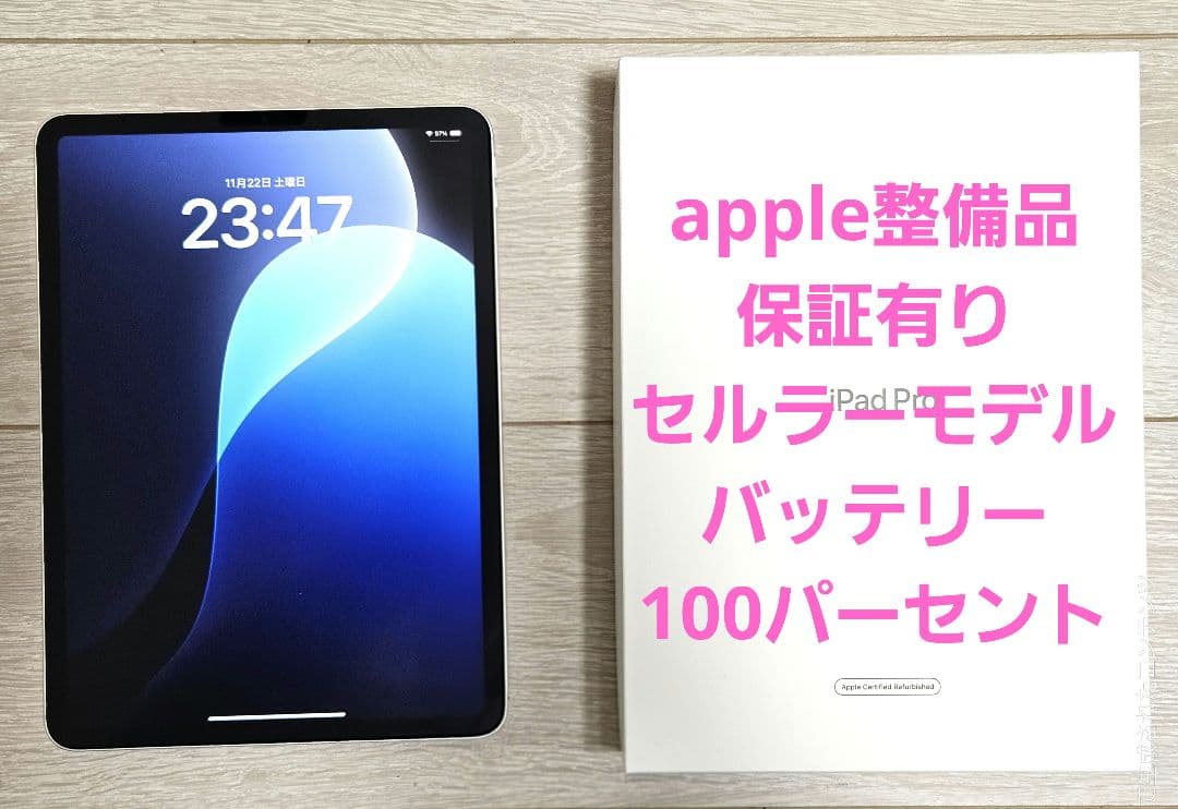 iPadPro11インチ第4世代 Wi-Fi Cellular 256GB