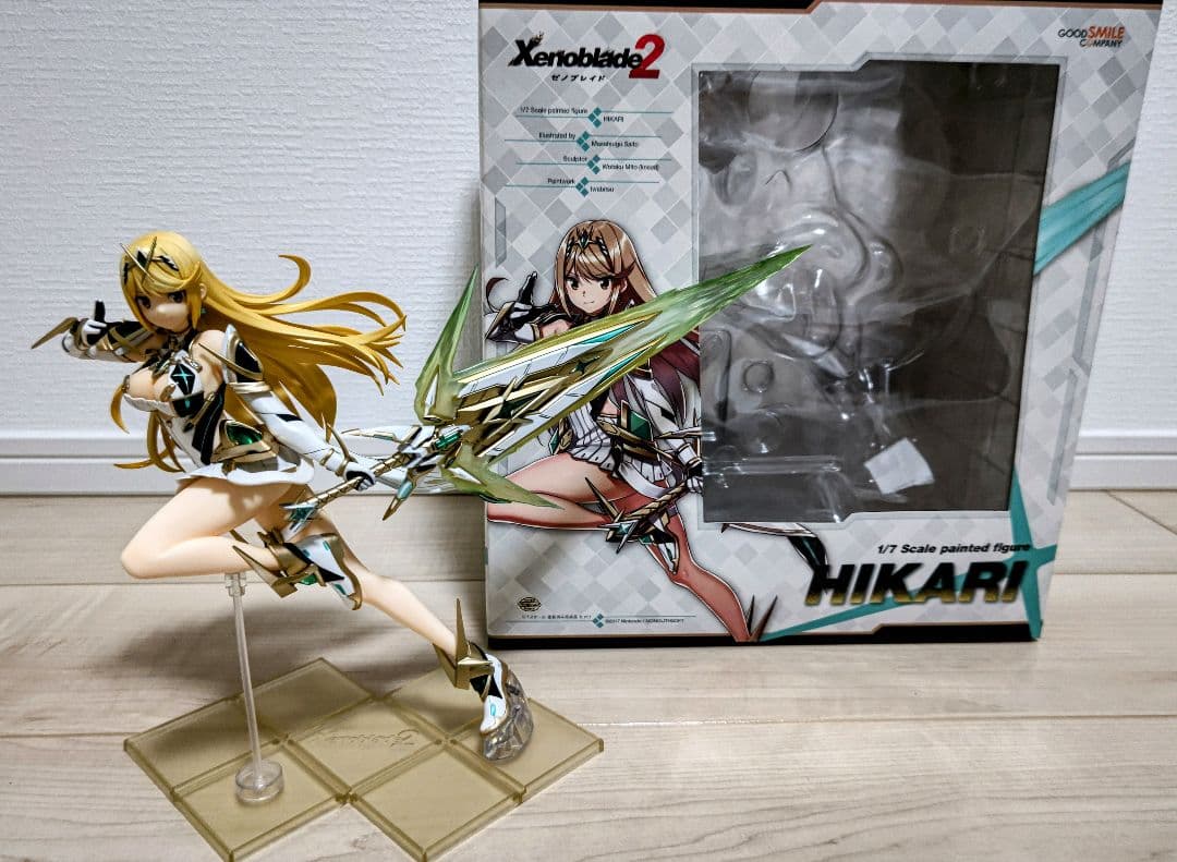 初回生産分 ゼノブレイド2 ヒカリ 1/7スケール 塗装済み完成品フィギュア