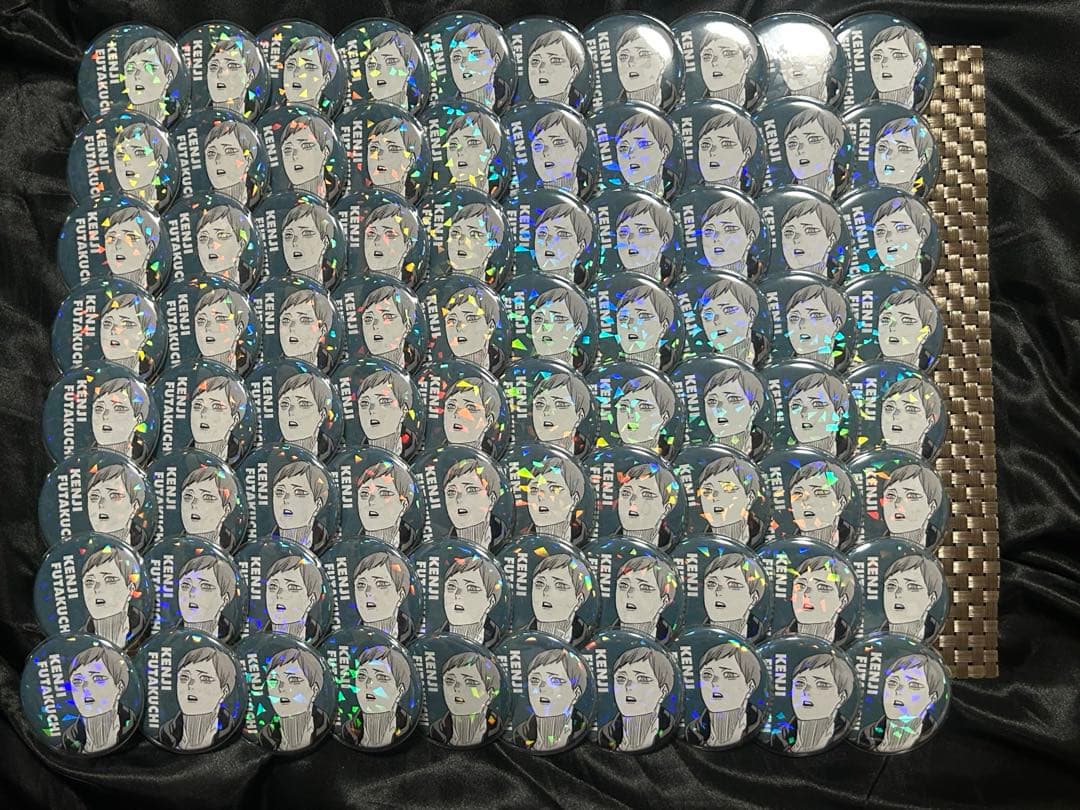 ハイキュー 二口堅治 オールスター缶バッジ