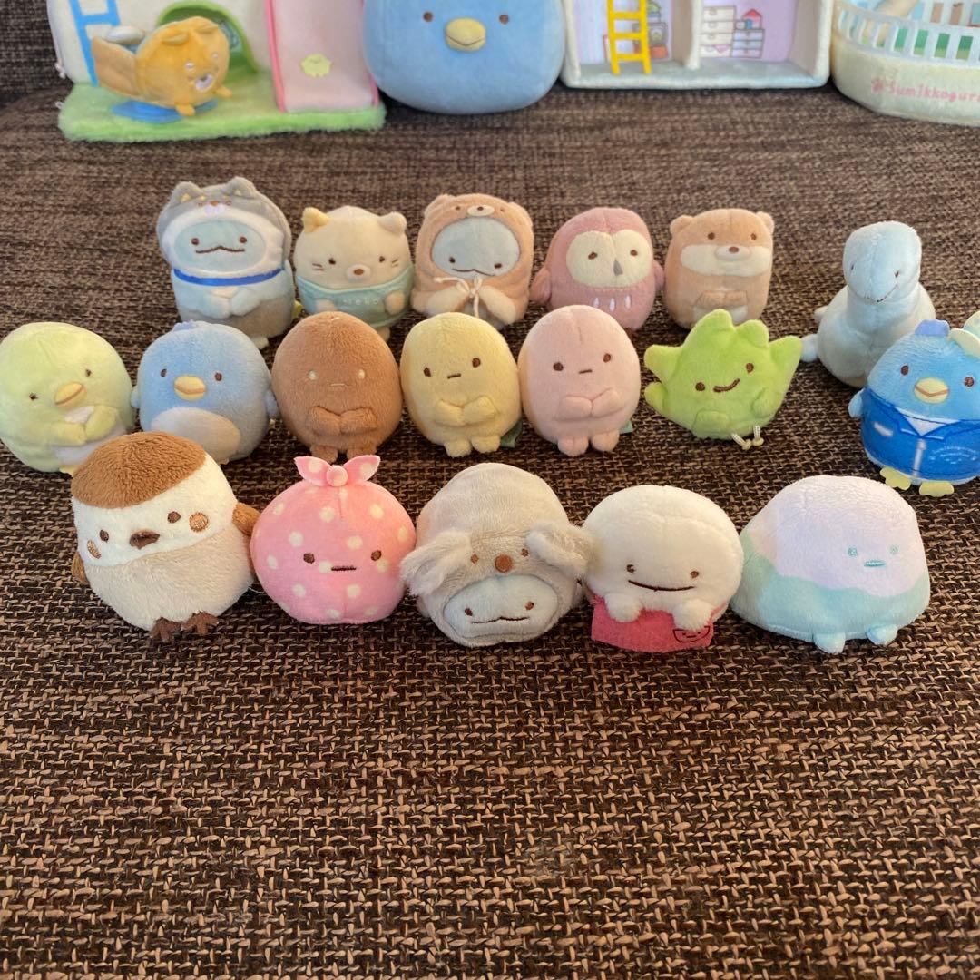 【まとめ売り】すみっコぐらし てのりぬいぐるみ ハウス コレクション