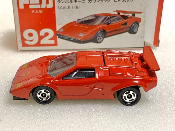 赤箱トミカ ランボルギーニ　カウンタックLP500S