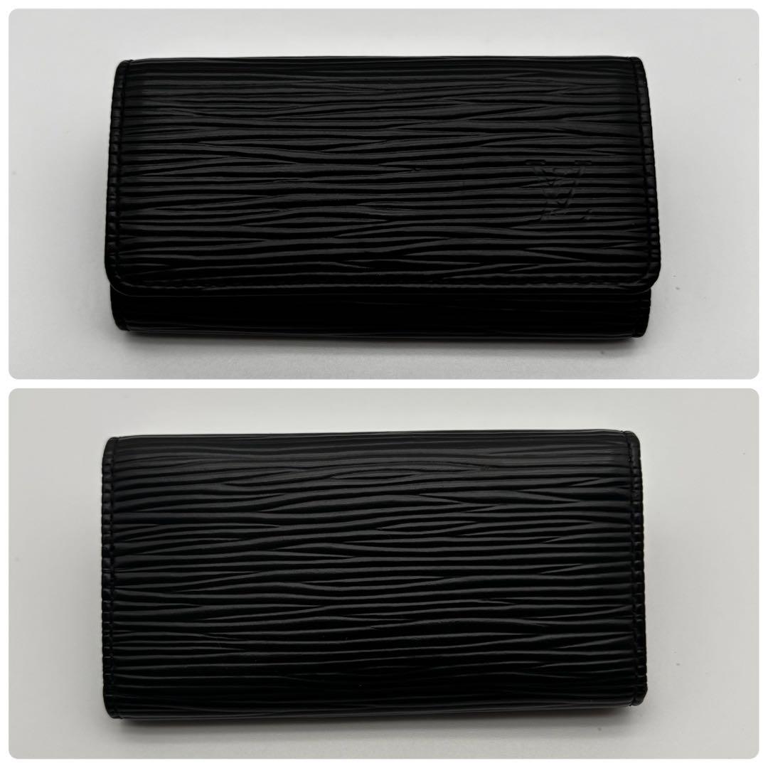 ✨美品✨ルイヴィトン エピ ミュルティクレ4 キーケース ブラック