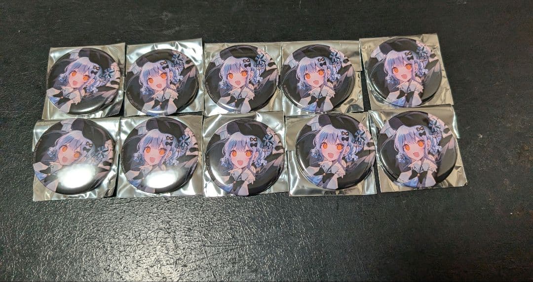 魔法少女ノ魔女裁判　缶バッジ　朗読劇　 橘シェリー　10個