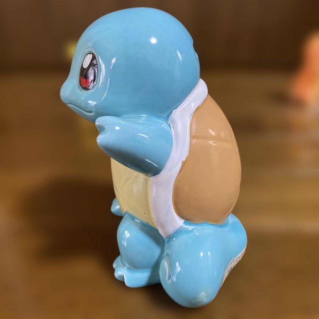 【陶器】ピカチュウ　ヒトカゲ　ゼニガメ　貯金箱　希少品　ポケモン　pokemon
