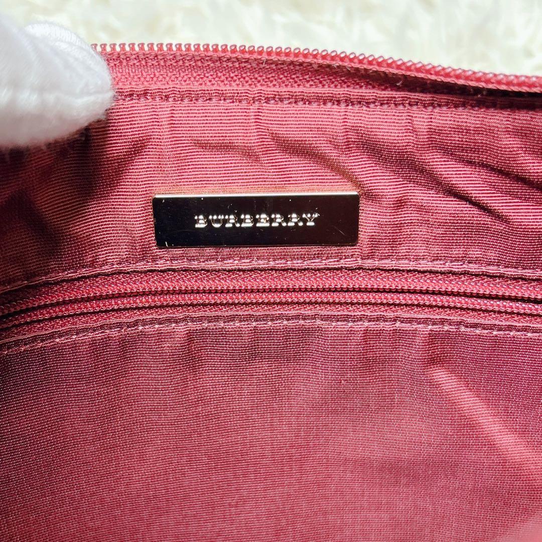 BURBERRY バーバリー ノバチェック キャンバス レザー ワンショルダー