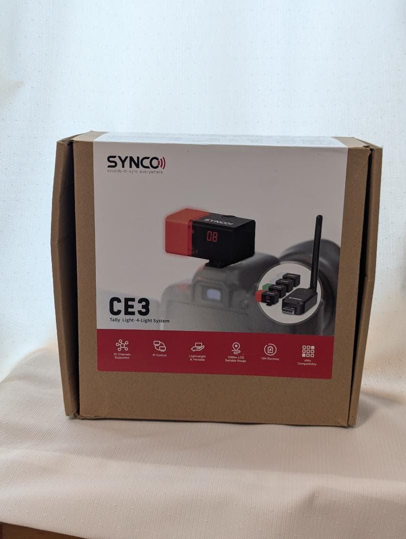 ■SYNCO CE3 ワイヤレスタリーライトシステム