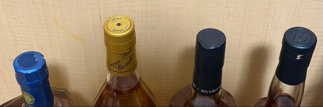 碧・ボウモア・クライヌリッシュ・ポールジロー ウイスキー＆ブランデー 4本セット