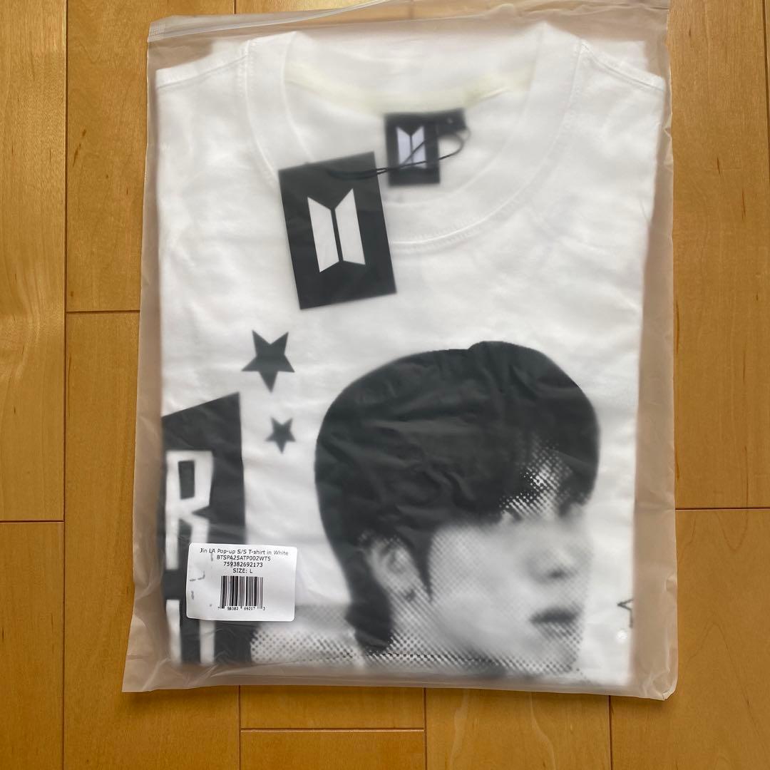 RUN SEOKJIN Tシャツ ホワイト　Lサイズ