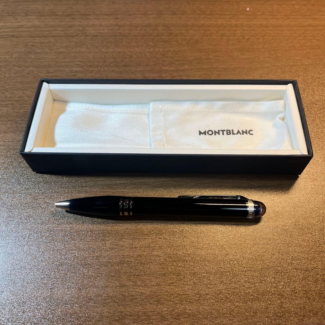 MONTBLANC 黒 ボールペン& Bのリフィル2本
