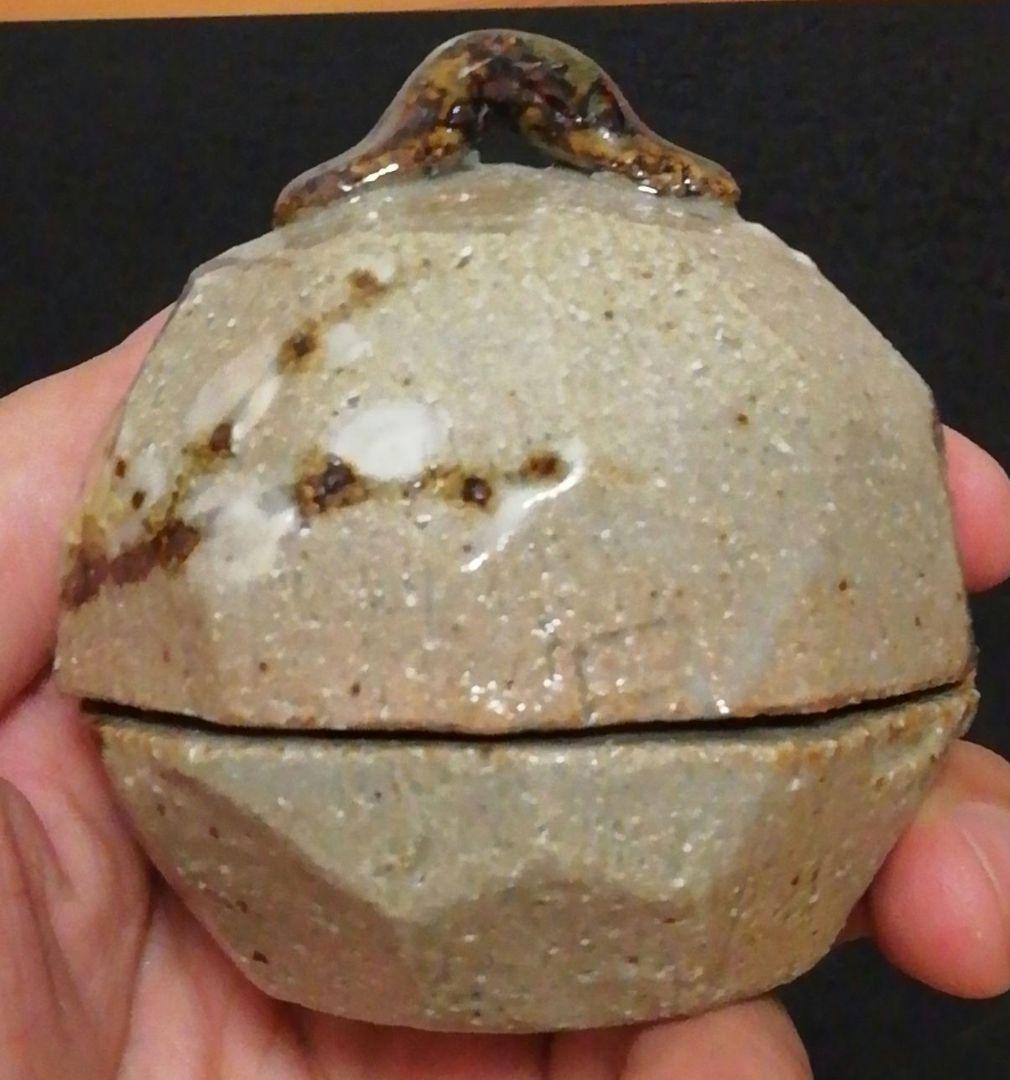 Romi　田端志音作　乾山　花図　香合　共箱　栞付　茶道具