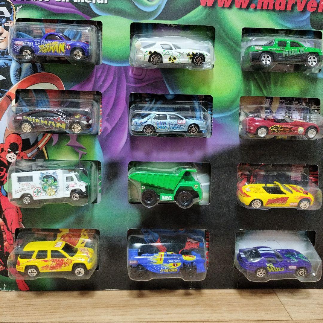 20個入り 未開封 MARVEL マーベル ミニカーセット ディスプレイ