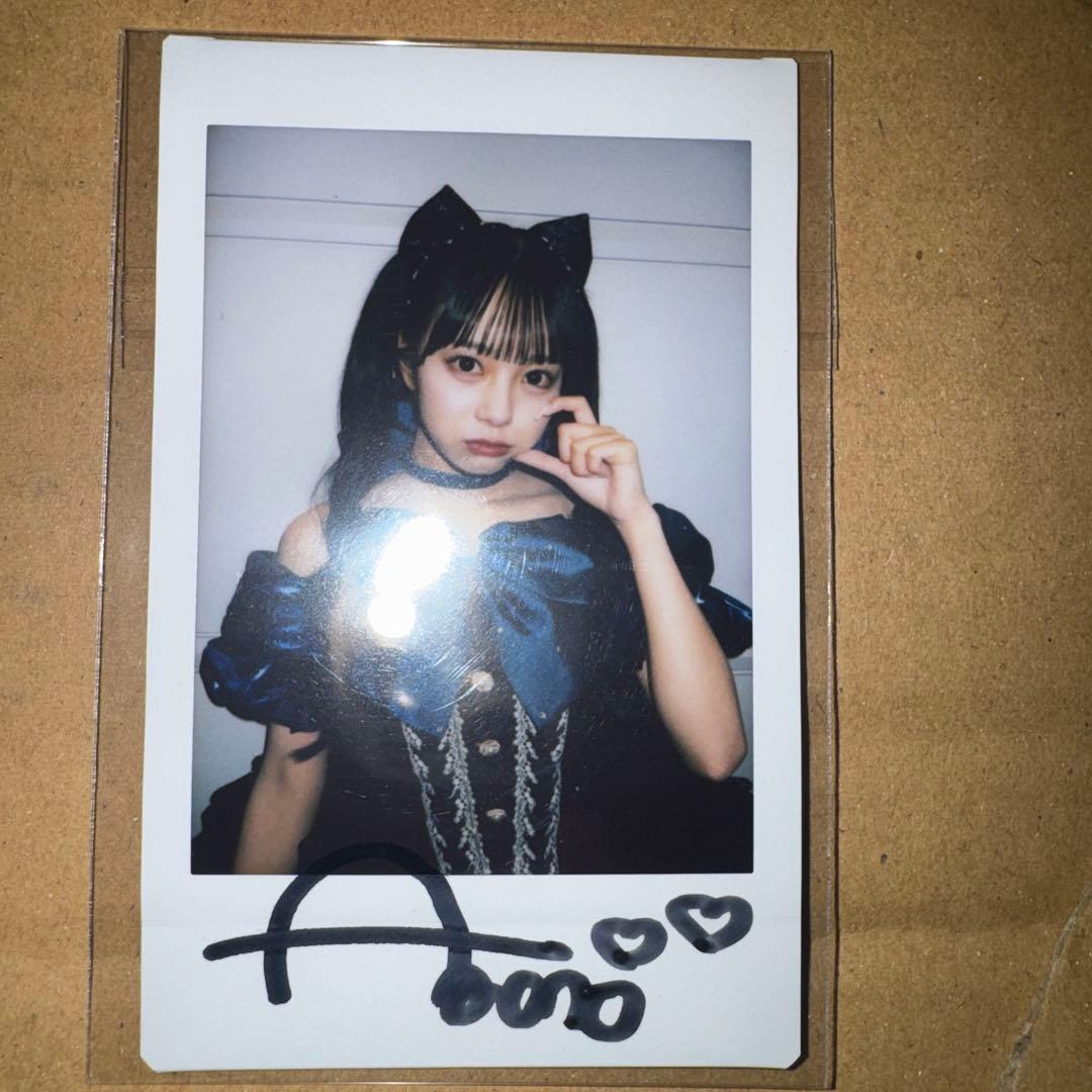 ま*ん様 増田彩乃生誕祭ビジュアルサイン入りチェキ S賞