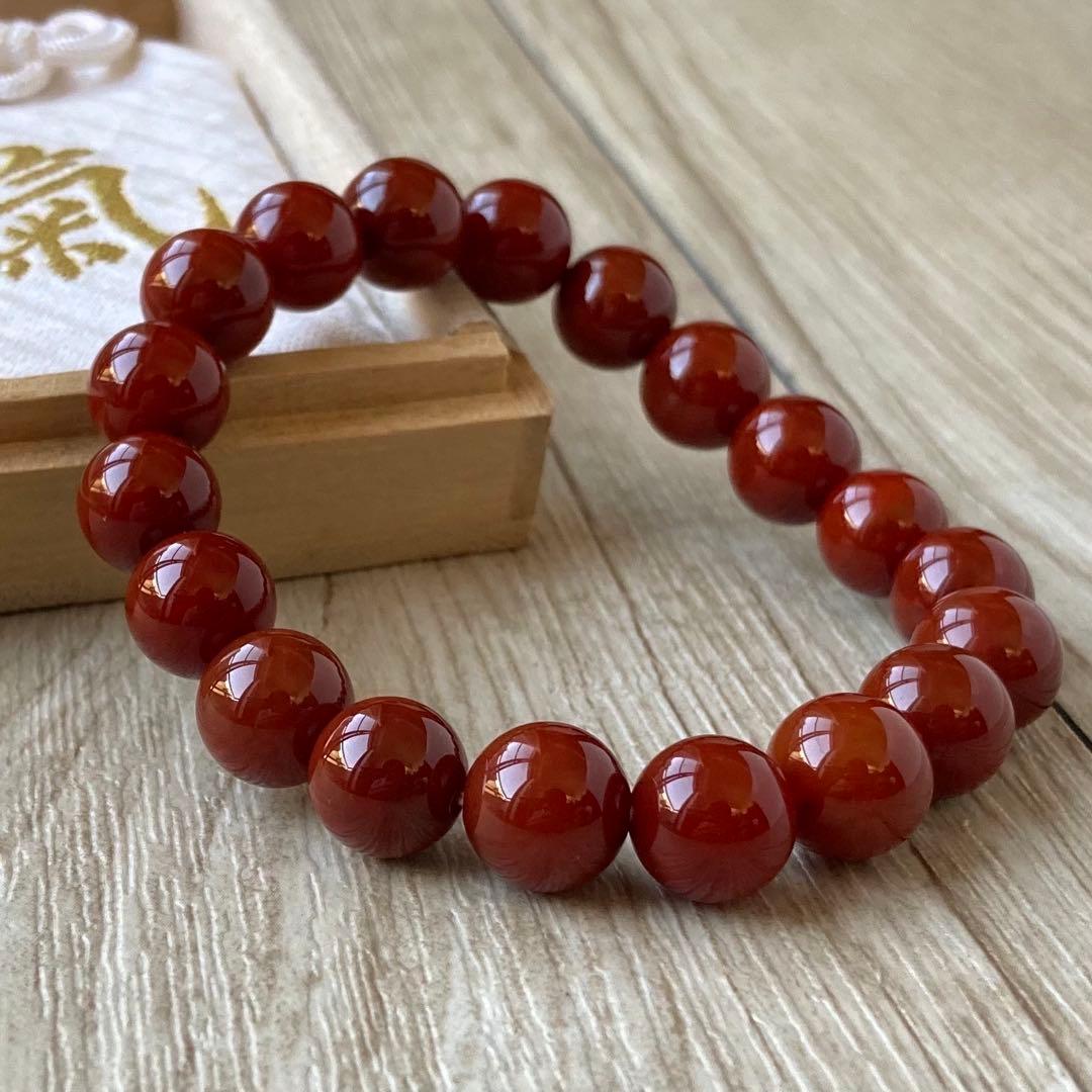 皇帝が愛した瑪瑙で心と体のエネルギーを調整するパワーストーン/南紅瑪瑙