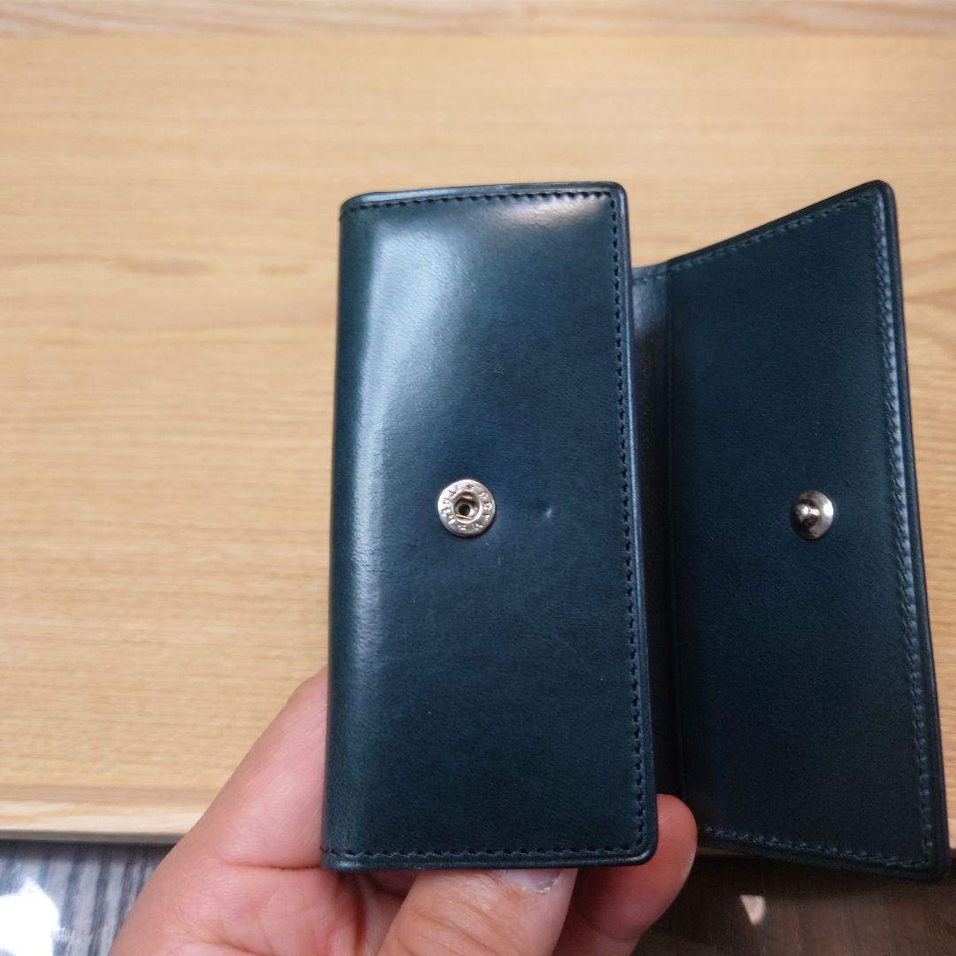 COCOMASTER ココマイスター レザーキーケース 深緑