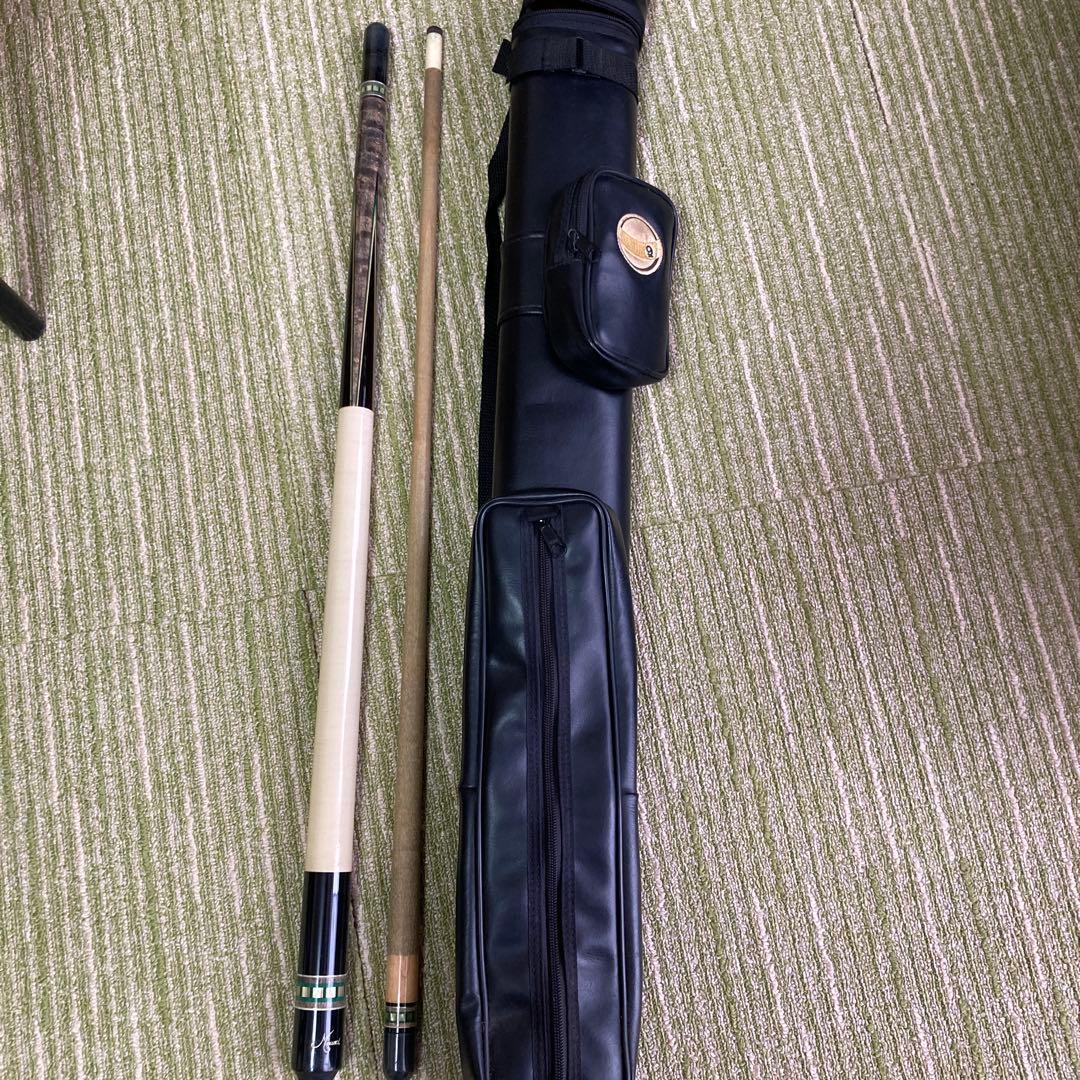 Meucci ビリヤードキュー ケース付き