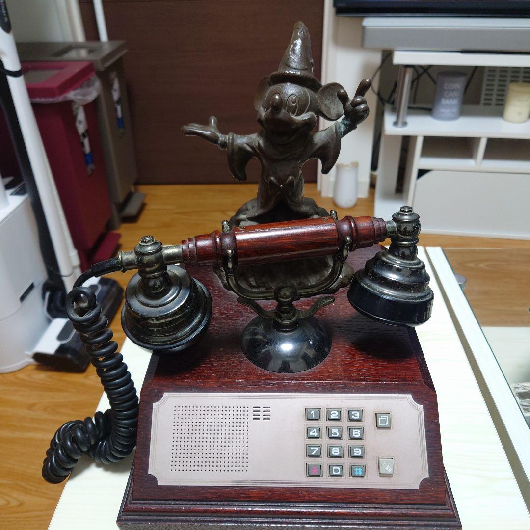 特製ミッキーマウス電話機　ディズニー会25周年記念