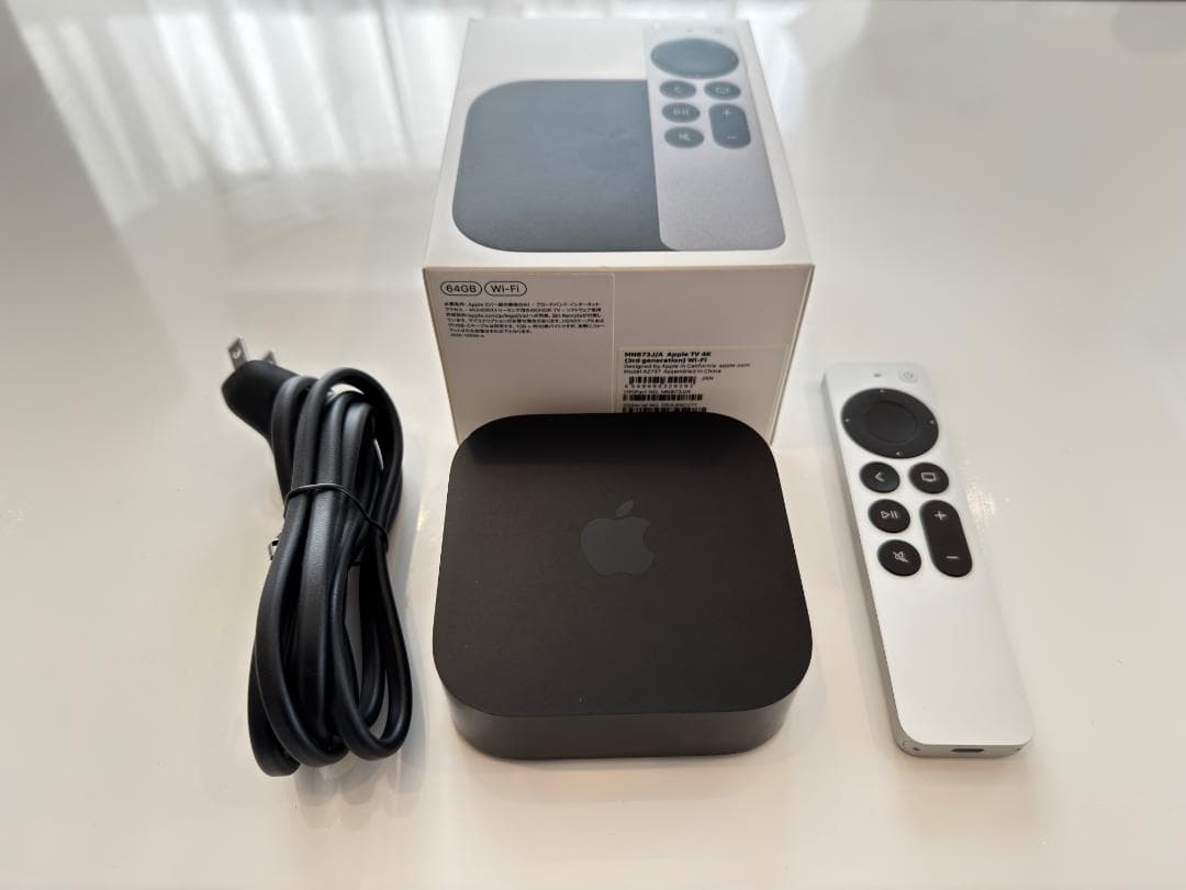 【美品】Apple TV 4K 第3世代〈MN873J/A〉