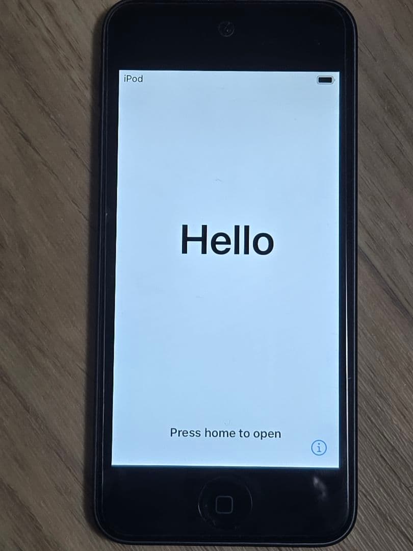 【動作確認・初期化済み】iPod touch 7世代 128GB　スペースグレー