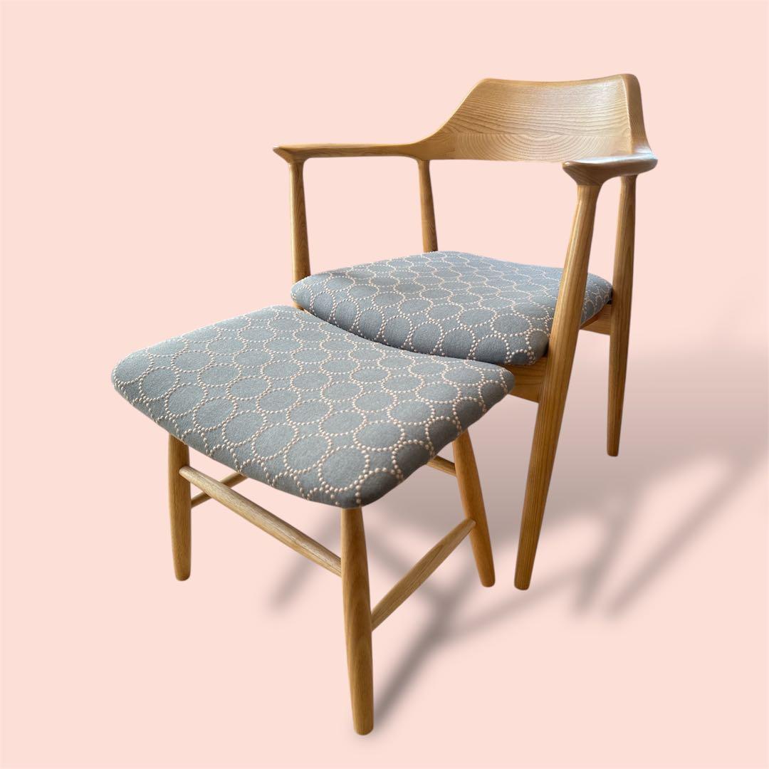 ミナペルホネン生地使用イス　オーダーお品物