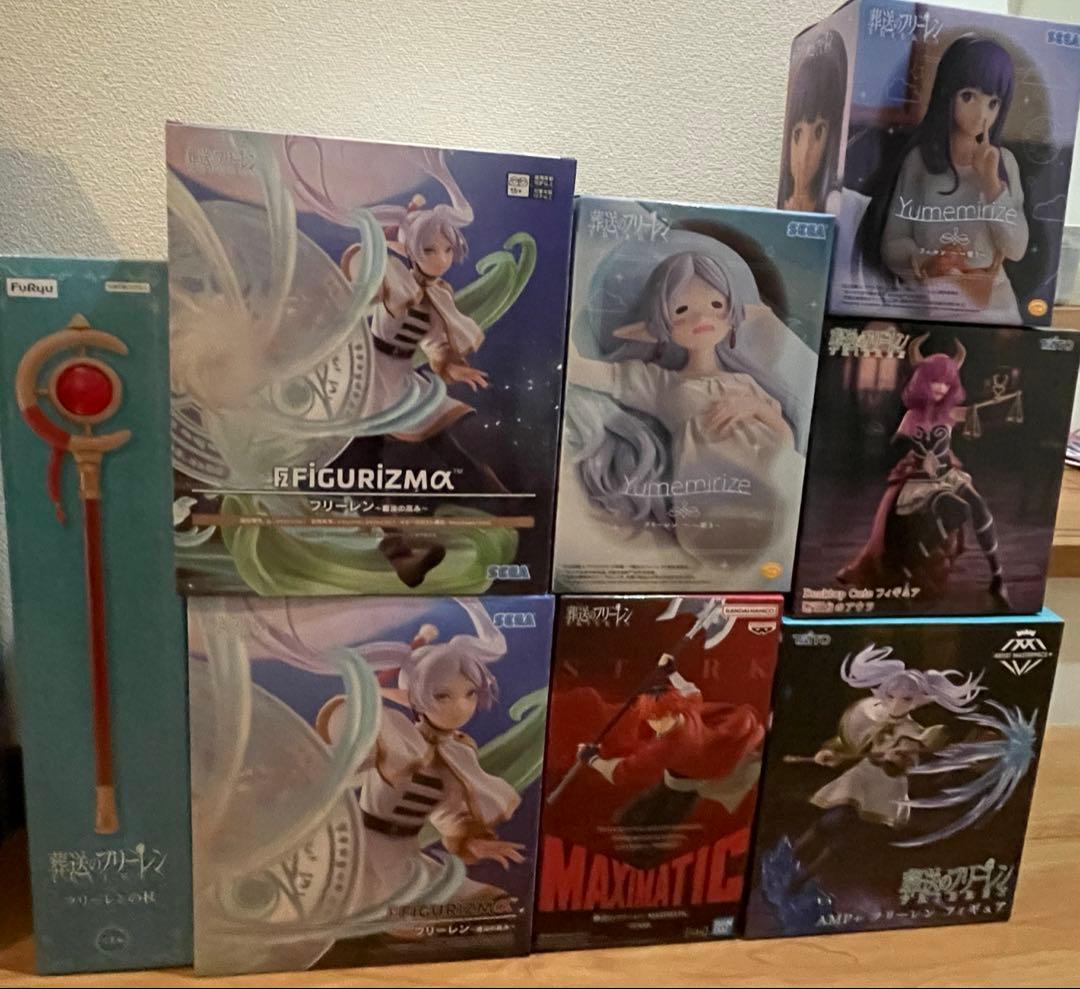 送葬のフリーレン　プライズ　フィギュア　8点　まとめ　シュタルク　アウラ　他