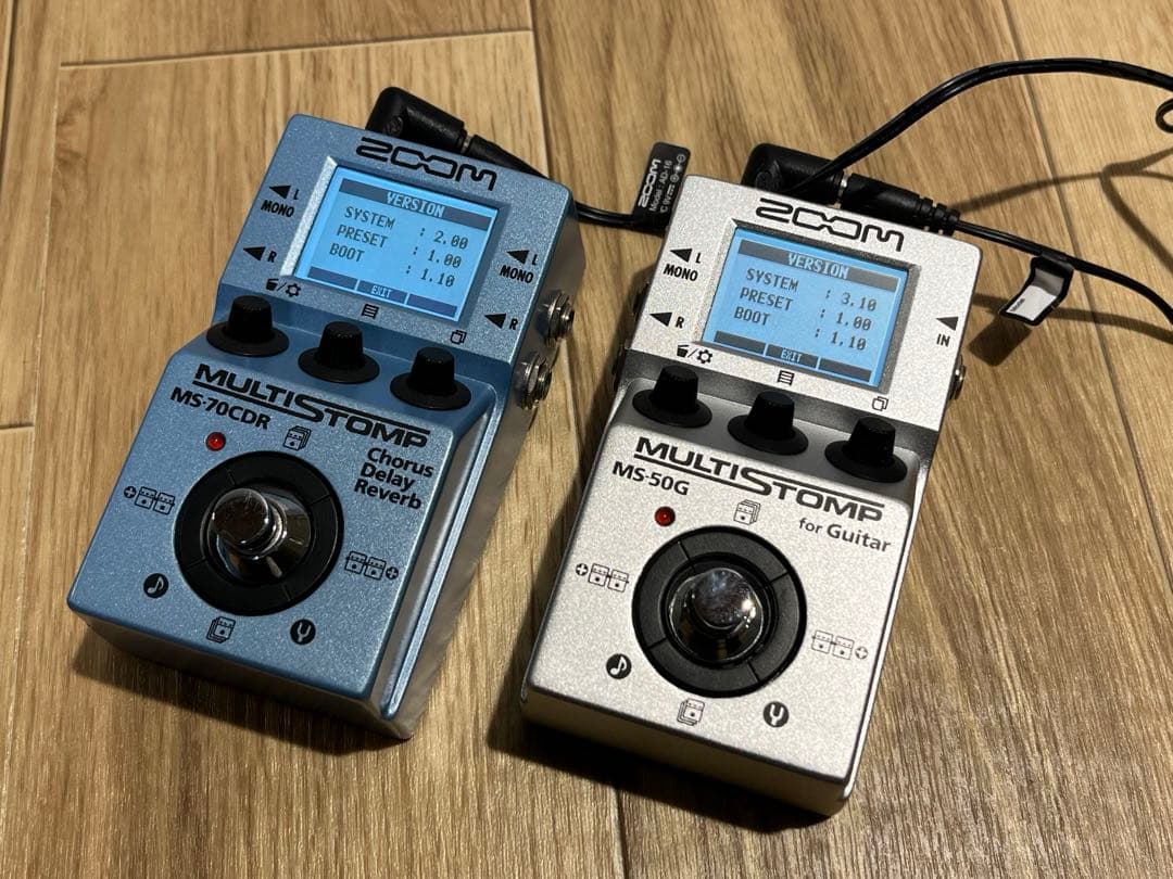 ZOOM MS-50G & MS-70CDR ギターエフェクターセット