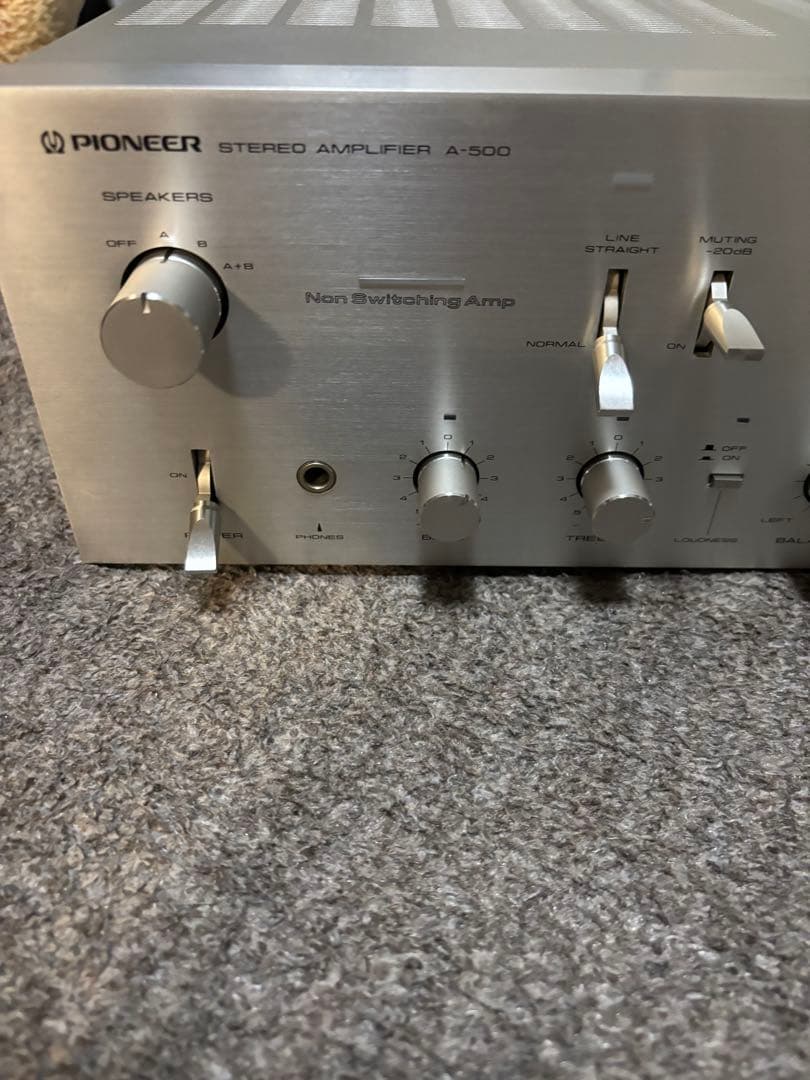 パイオニア プリメインアンプ A-500 動作品