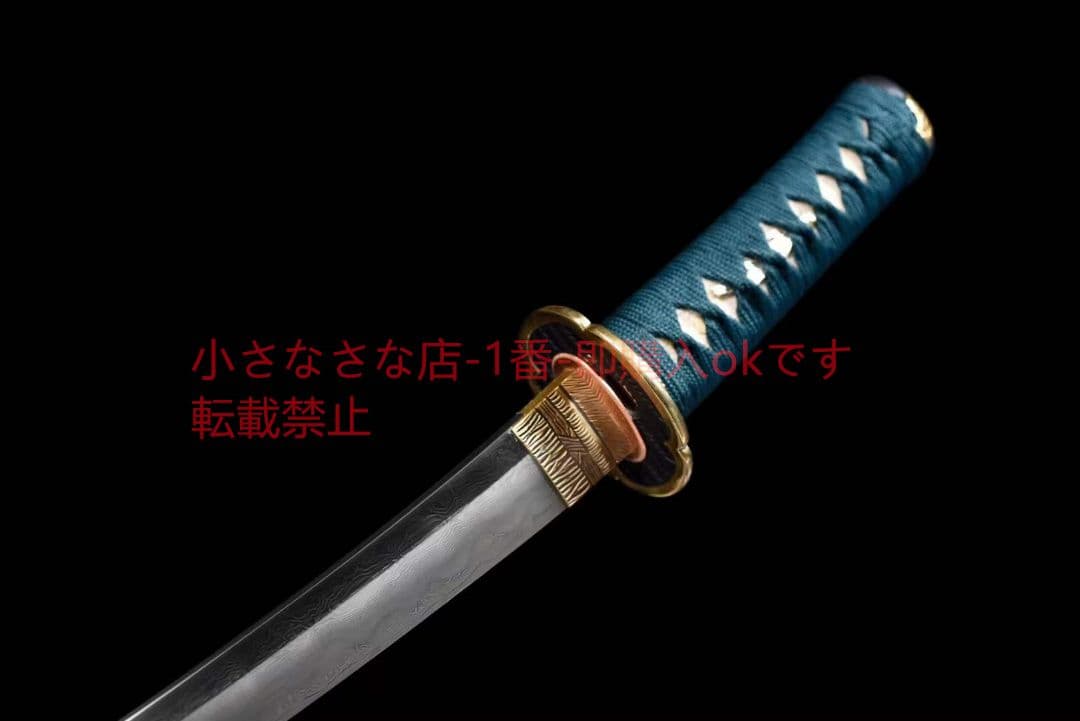 12寸百錬鋼挟み鋼武士刀【蝶短刀】 武具 刀装具 日本刀 模造刀 居合刀